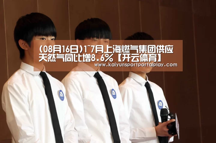 (08月16日)1~7月上海燃气集团供应天然气同比增8.6%【开云体育】(图2) KAIYUN入口
