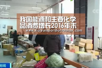 我国能源和主要化学品消费增长2016年末加快_KAIYUN入口(图1) KAIYUN入口
